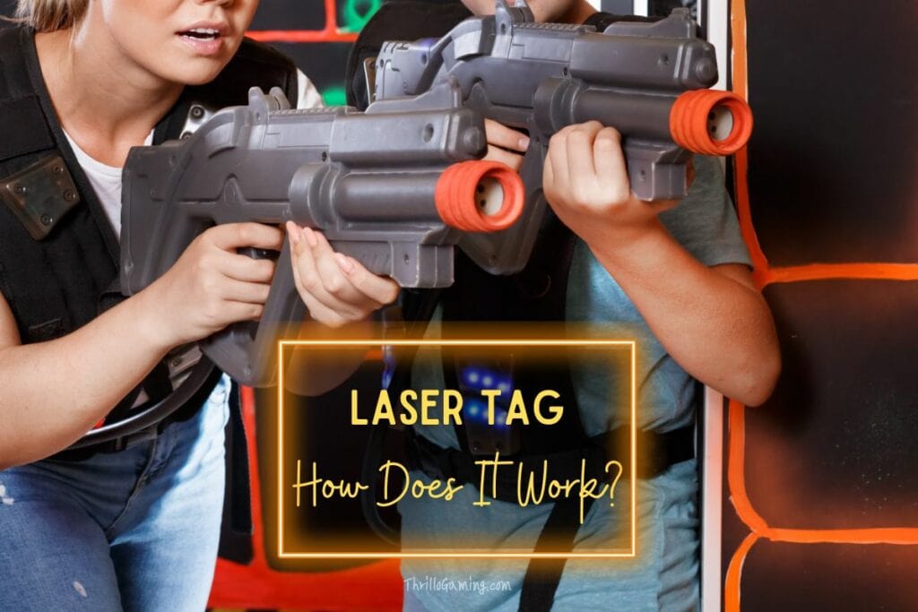 real laser gun