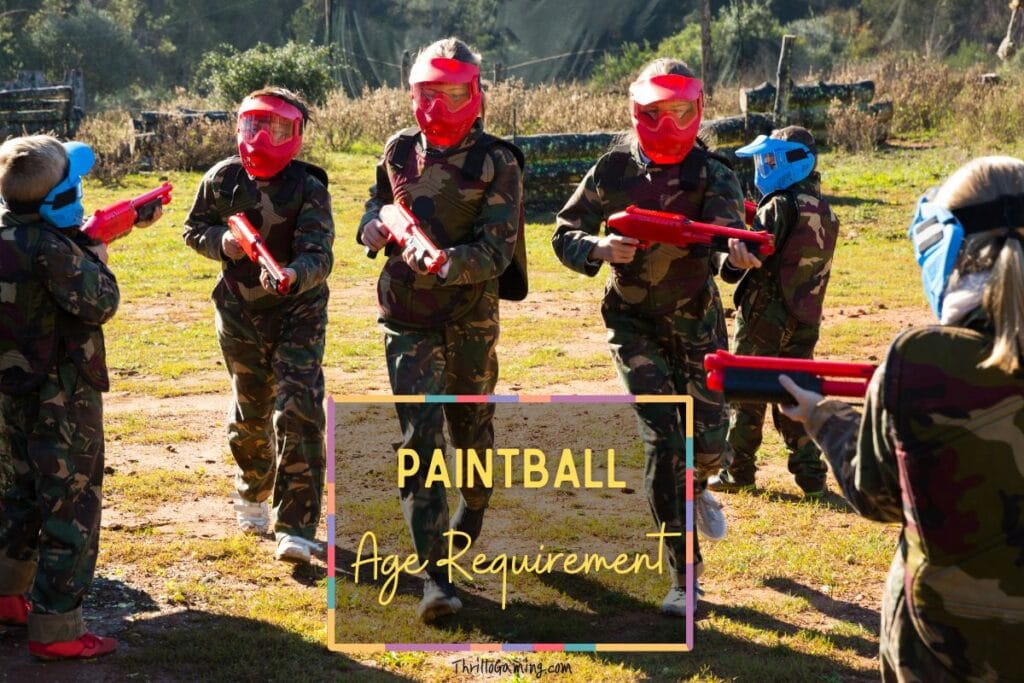 How Old Do You Have To Be To Play Paintball