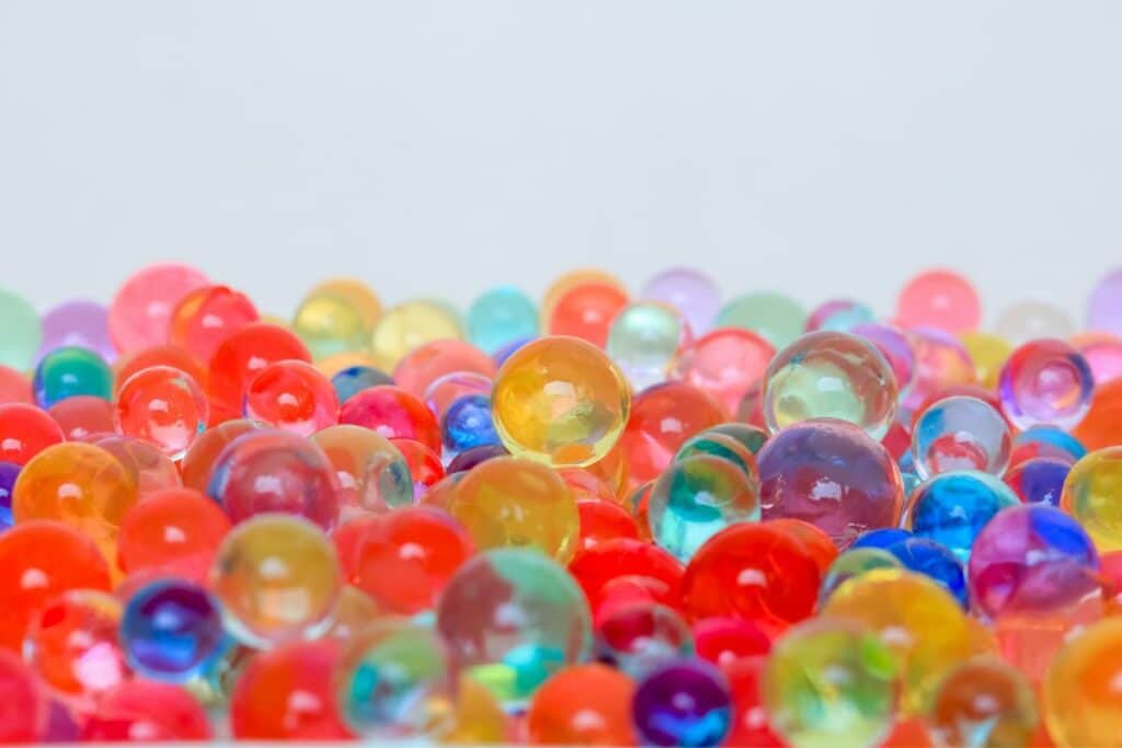 Orbeez, Hydrogel balls, gel balls, gellets, water beads