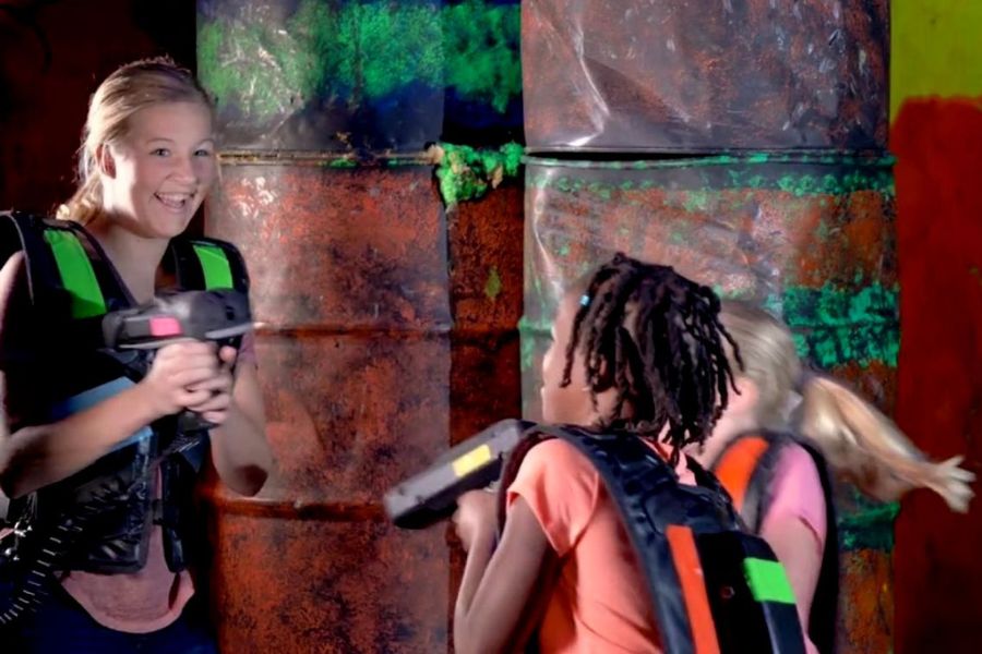 Practice is the key to improve accuracy in laser tag