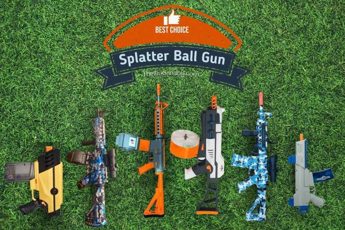 Splatter Ball Gun , Gel Blaster with 30000 Water Ammo, MP5 Toy Gun  Automatic with 2 Batteries, Gel Ball Blaster for Kids, Outdoor Games &  Activities,Red 
