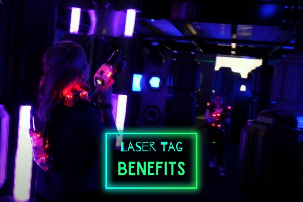 Playing laser tag is beneficial