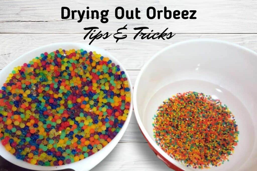 Do Orbeez dry out