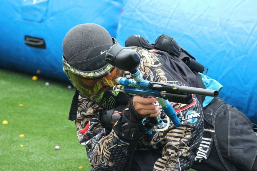 Playing paintball with proper safety