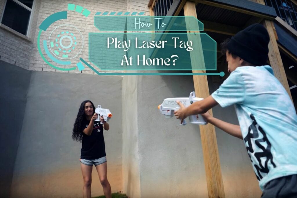 How to play laser tag at home?