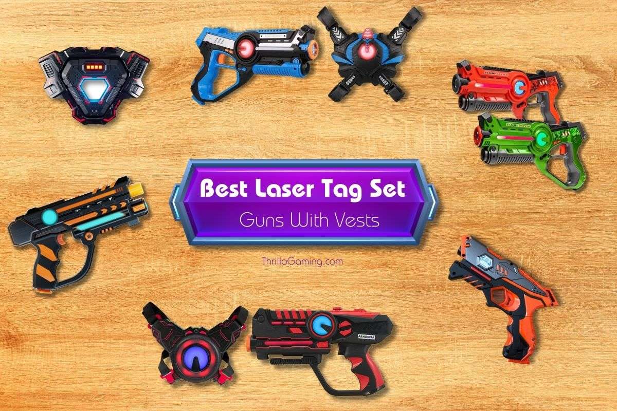 Best laser tag set- guns with vests