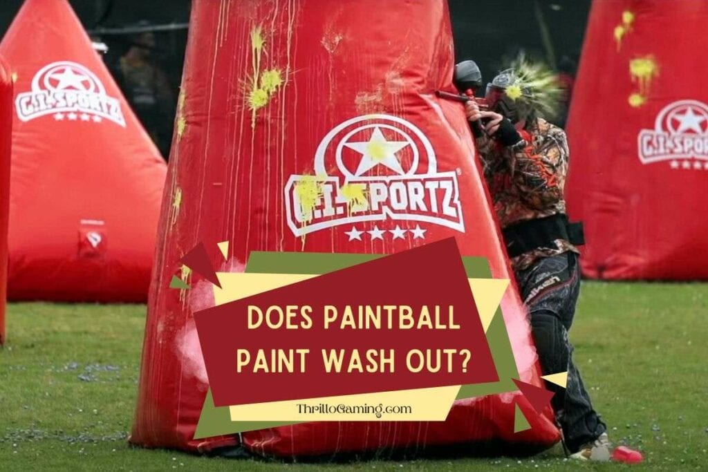 Does Paintball Paint Wash Out