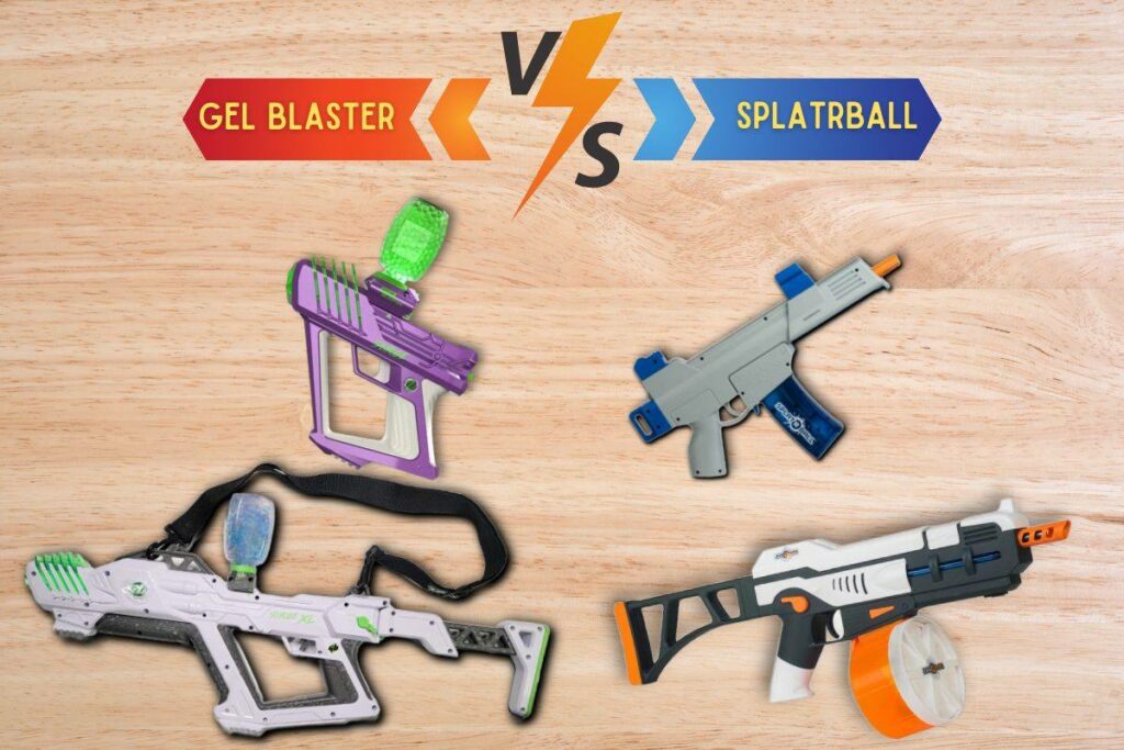 Gel Blaster Vs Splatrball Gun