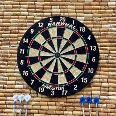 Cork dartboard