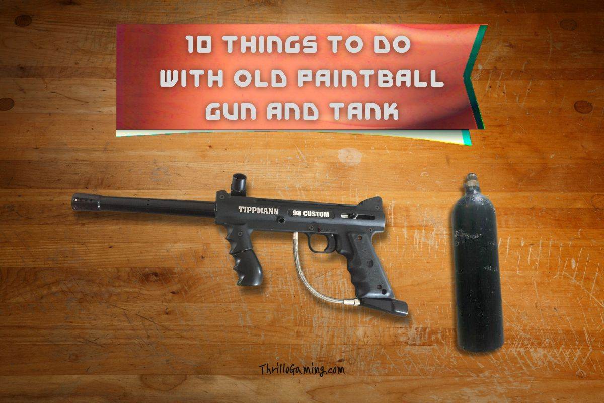 What To Do With Old Paintball Guns And CO2 Tanks