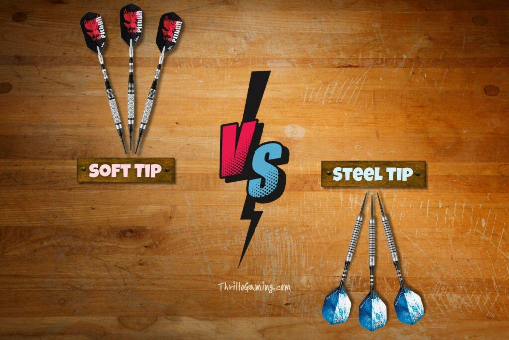 Averages between steel tip VS soft tip darts?? 