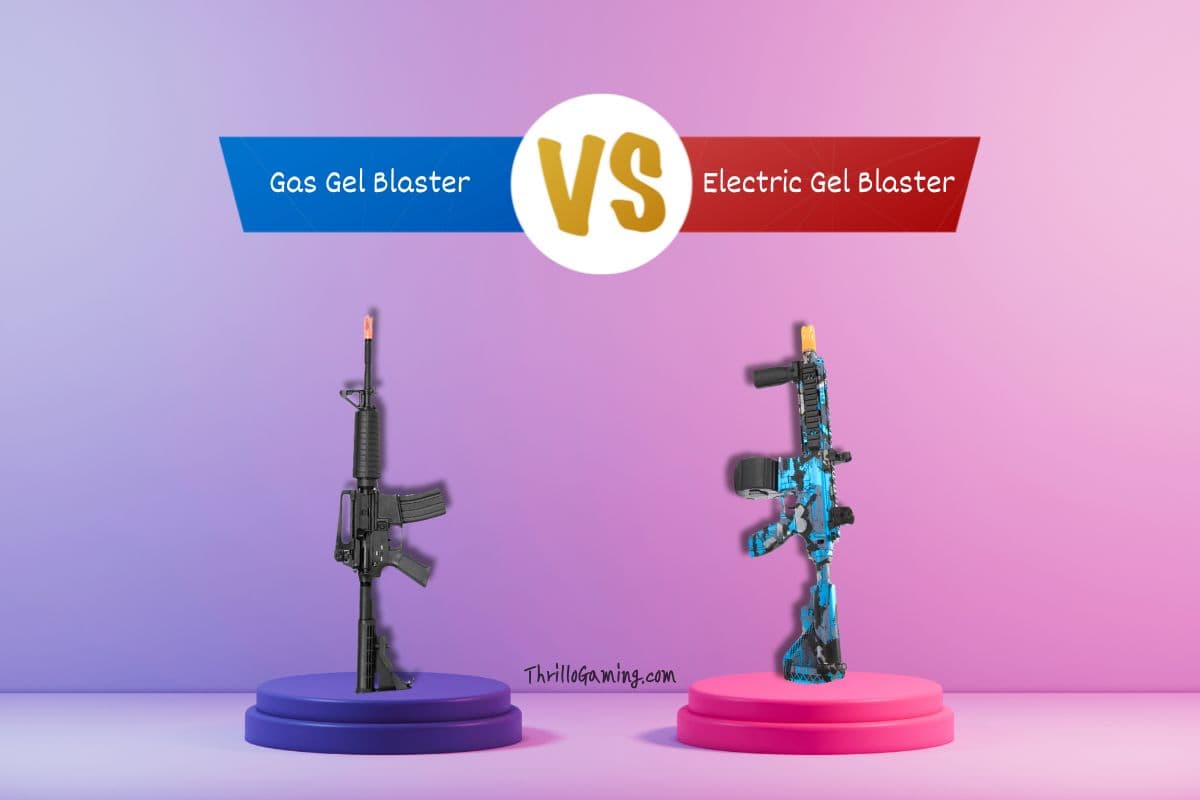 Gas gel blaster vs electric gel blaster