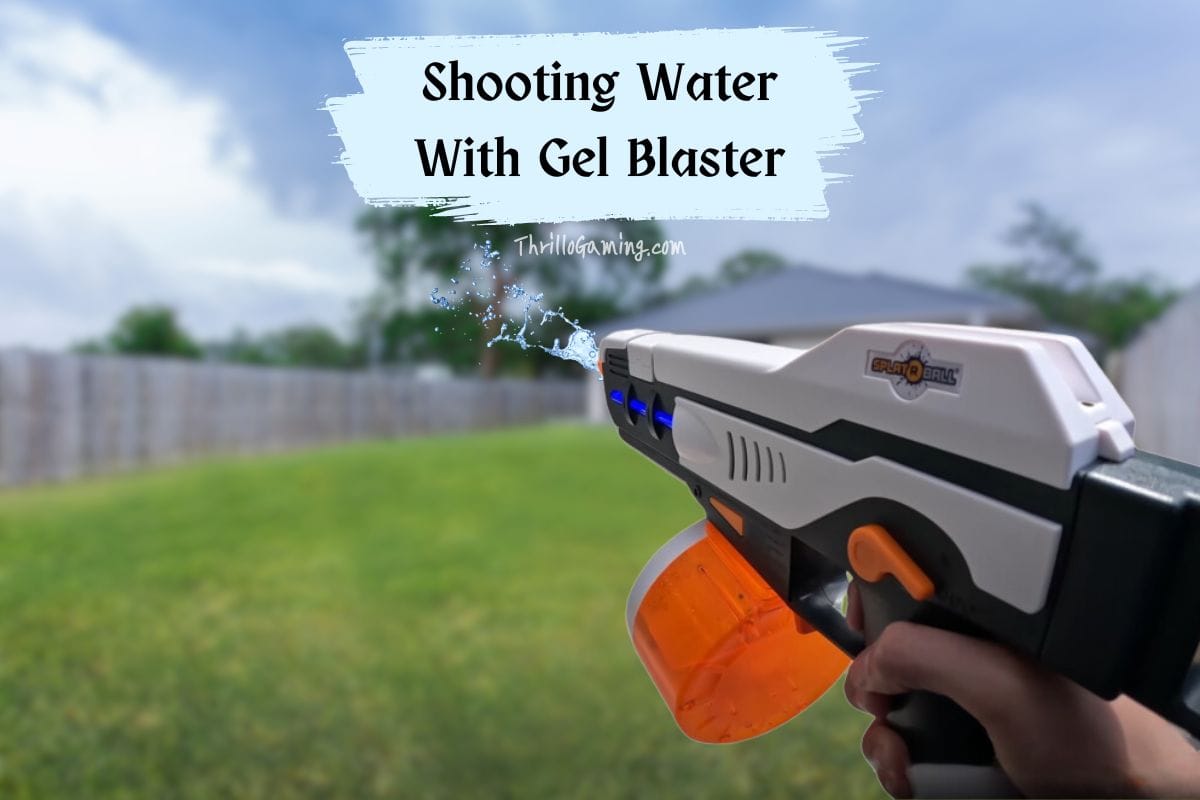 Can You Put Water In A Gel Blaster And Shoot